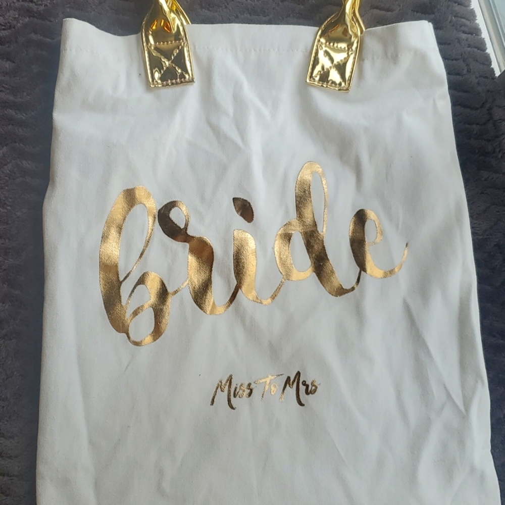 Miss to Mrs. Bride Tote